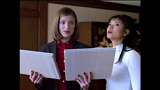 Asian, Brunette, Latex, Panties, Small Tits