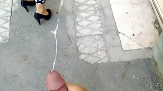 Cumshot, Public Nudity