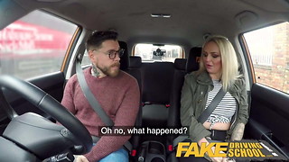 Babe, Big Boobs, Car Sex, Doggystyle, Fake, Orgasm, School, Student