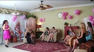 CFNM, Group Sex, Handjob, MILF, Party