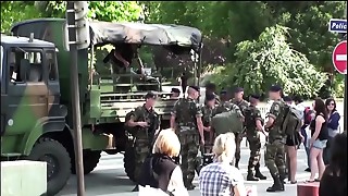 Big Boobs, Big Cock, Blowjob, Extreme, Fucking, Group Sex, Public Nudity, Threesome