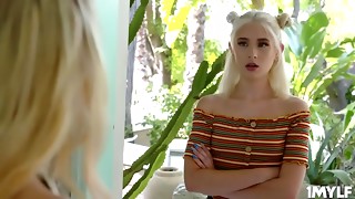 Ass licking, Big Ass, Big Boobs, Blonde, Blowjob, Doggystyle, Face Sitting, Kissing, Mature, MILF, Orgasm, Small Tits, Stepmom, Strapon, Teen