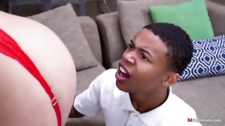 BBW, Big Ass, Big Boobs, Big Cock, Blonde, Blowjob, Doggystyle, Interracial, Lingerie