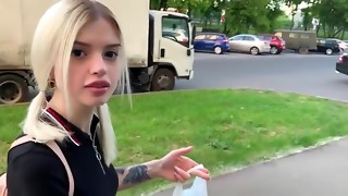 Blonde, Public Nudity, Russian