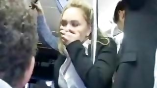 Babe, Blonde, Bus, Extreme, Fingering, Secretary