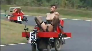 Asian, Babe, Fucking, Latex, Outdoor, Sex Toys