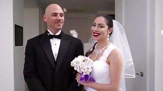 Mature decides to give it a try with her future son in law