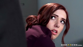 Ass licking, Ass to Mouth, Big Ass, Blowjob, Couple, Cumshot, Facial, Fingering, Fucking, Handjob, Office, Reality, Redhead, Small Tits