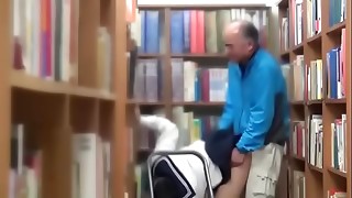 Asian, CFNM, Couple, Doggystyle, Lingerie, Old and young, Public Nudity, Teen