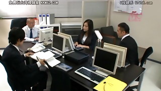 Asian, Beautiful, Fucking, Group Sex, Money, Office, Teen