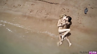 Blowjob, Kissing, Latina, Lesbian, Lingerie, Outdoor, POV, Teen, Wet