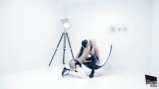 Babe, Czech, Fucking, High Heels, Latex, Lesbian, Teen