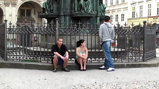 Public Nudity, Threesome