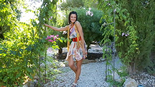 Babe, Brunette, Natural, Petite, Sex Toys, Softcore, Strip, Teen