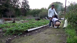 Asian, Brutal, Cumshot, Doggystyle, Flashing, Fucking, Mature, Old and young, Orgasm, Outdoor, Public Nudity, Teen