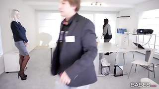 Big Cock, Blonde, Blowjob, Brunette, Doggystyle, Fetish, Foot Fetish, Handjob, Office, Petite