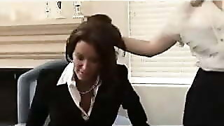 Big Boobs, Fake, Lesbian, Mature, MILF, Office, Stepmom, Wet