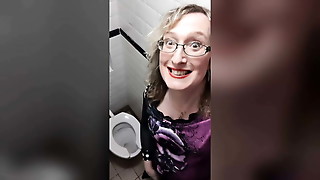 Amateur, Bathroom, Blonde, British, Close-up, Fingering, Glasses, Masturbation, Mature, MILF, Panties, Pissing, POV, Public Nudity, Slut, Upskirt