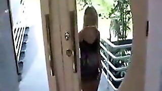 Cougar seduces babysitter during interview