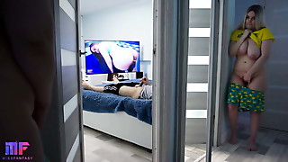 Amateur, Big Boobs, Big Cock, Stepdad, Stepdaughter, Fingering, Hidden Cams, Homemade, Masturbation, Natural, Orgasm, Pissing, Softcore, Voyeur