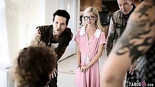 Fucking, Gangbang, Group Sex, Petite, Small Tits, Teen, Wife