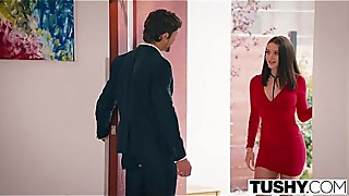 TUSHY Lana Rhoades First Double Penetration