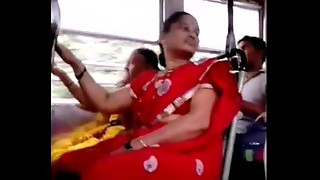 Red Saree Aunty - Big Ass