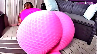 Amateur, Big Ass, Cumshot, Doggystyle, Gym, Homemade, Panties, POV, Stepsister, Teen, Yoga