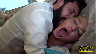 Submissive Blonde Anal Fucked In 3some