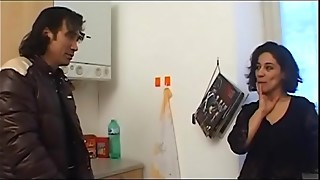 Stocking brunette housewife need sex