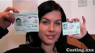 Casting, Cumshot, Facial, Fucking, Office, POV, Reality, Student