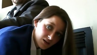 Brunette, Fetish, Pornstar, School, Spanking, Teen, Uniform