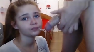 Amateur, Blowjob, Creampie, Cumshot, Orgasm, Petite, Stepsister, Webcams
