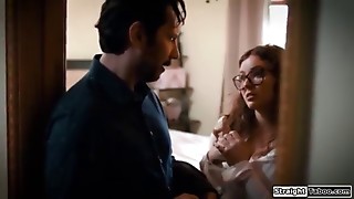 Babe, Blowjob, Brunette, Fucking, Handjob, Masturbation, Petite, Shaved, Small Tits, Student, Teen