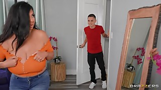 Babe, BBW, Big Ass, Blowjob, Stepdad, Fucking, Mature, MILF, Stepmom