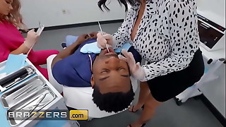 Big Ass, Big Boobs, Black and Ebony, Creampie, Doggystyle, Lingerie, MILF, Nurse, Office, Squirting, Threesome, Uniform