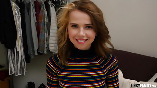 Blowjob, POV, Stepsister, Teen